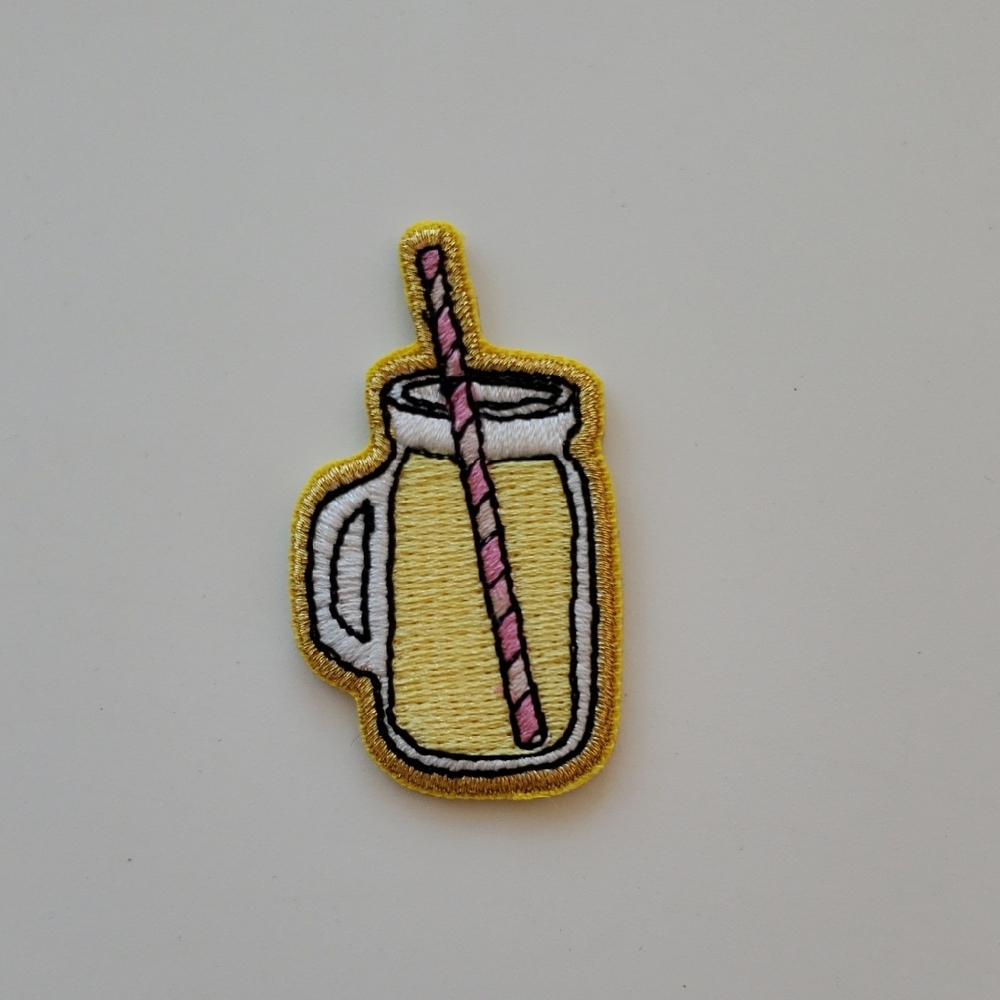 RHTF Stoney Clover Lane Yellow and Pink Drink Lemonade Patch
